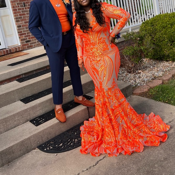 Sequin Prom Dress - Picture 3 of 3